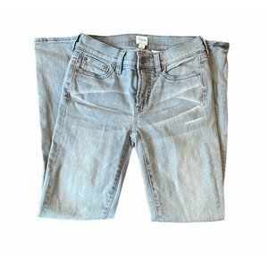 J.CREW Womens Slim Skinny Jeans Gray Stretch SZ 24